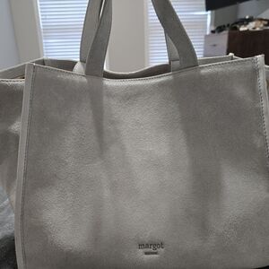 Margot Suede Tote